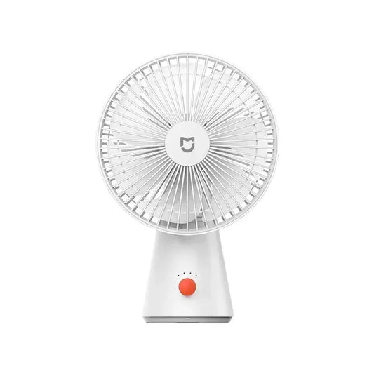 Rechargeable USB Mini Desk Fan - Portable Cordless Electric Cooling Solution for Students and Office Use