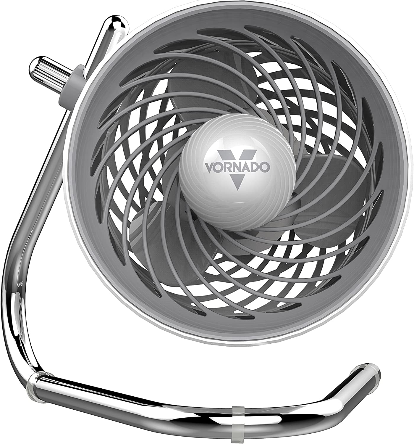 Pivot Personal Air Circulator, Portable, Desk Fan, Electric, Ice White