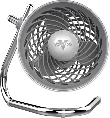 Pivot Personal Air Circulator, Portable, Desk Fan, Electric, Ice White