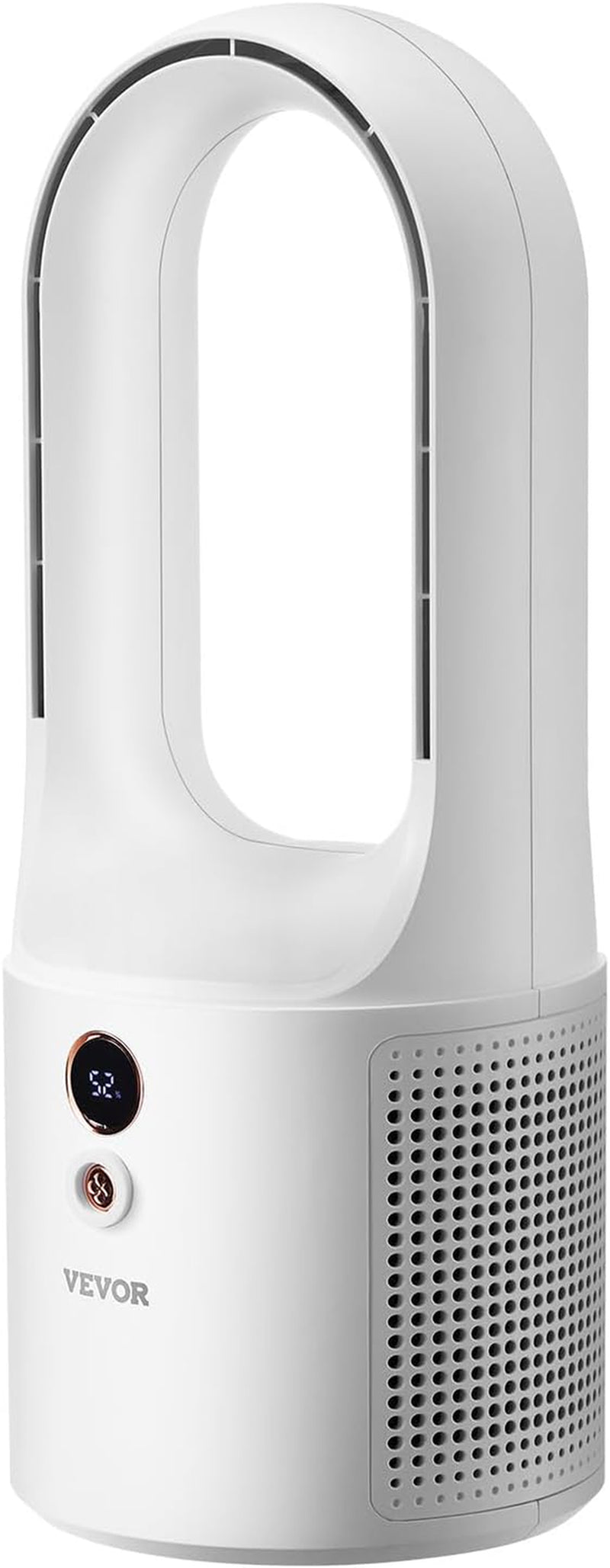 Desk Fan Bladeless, 12.99 Inch Portable Desk Fan, 6-Speed USB Quiet Cooling Smal