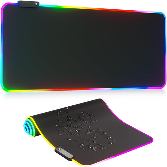 Large RGB LED Gaming Mouse Pad - Optimized Performance Surface
