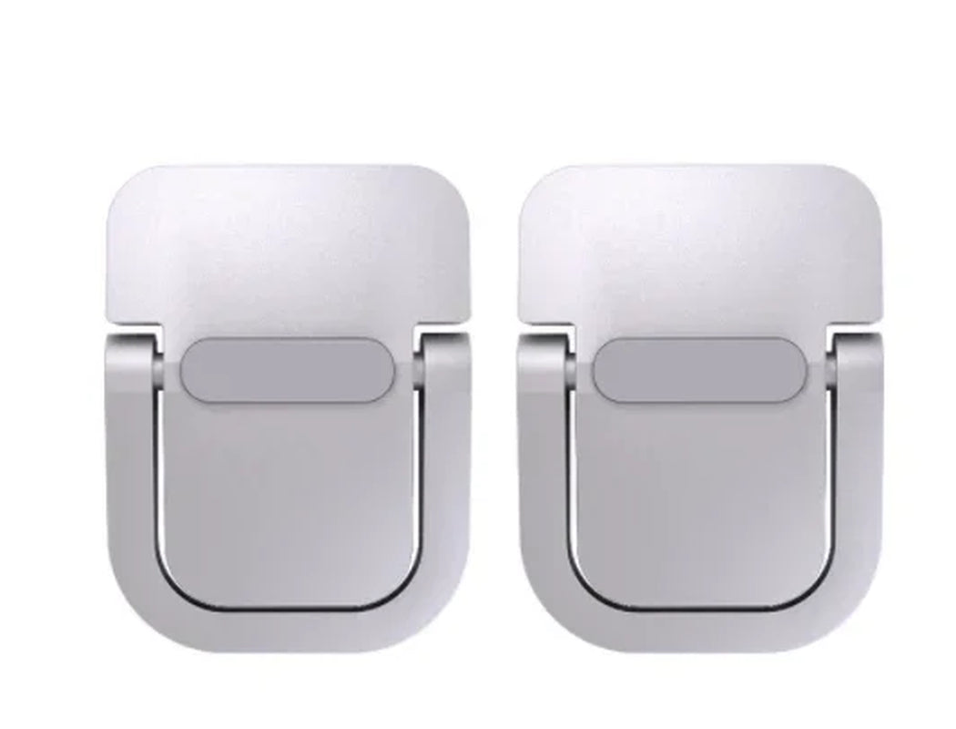 Laptop Stand Set - Aluminum Portable Riser for Computer and Notebook Keyboards (2 Pieces)