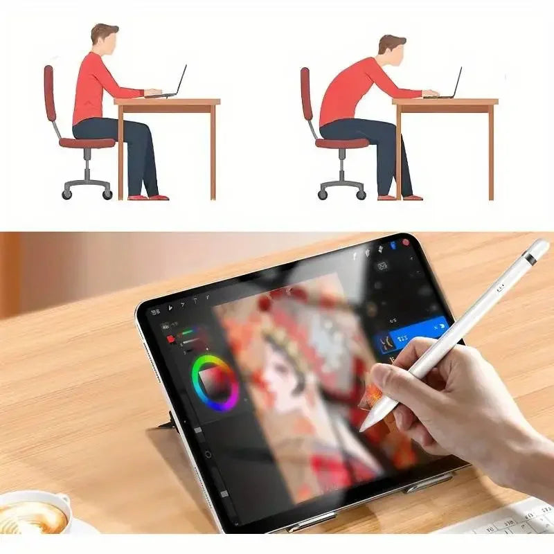 2Pcs/Set Laptop Stand for Computer Keyboard Stand Riser Mini Portable Laptop Stands for Notebook