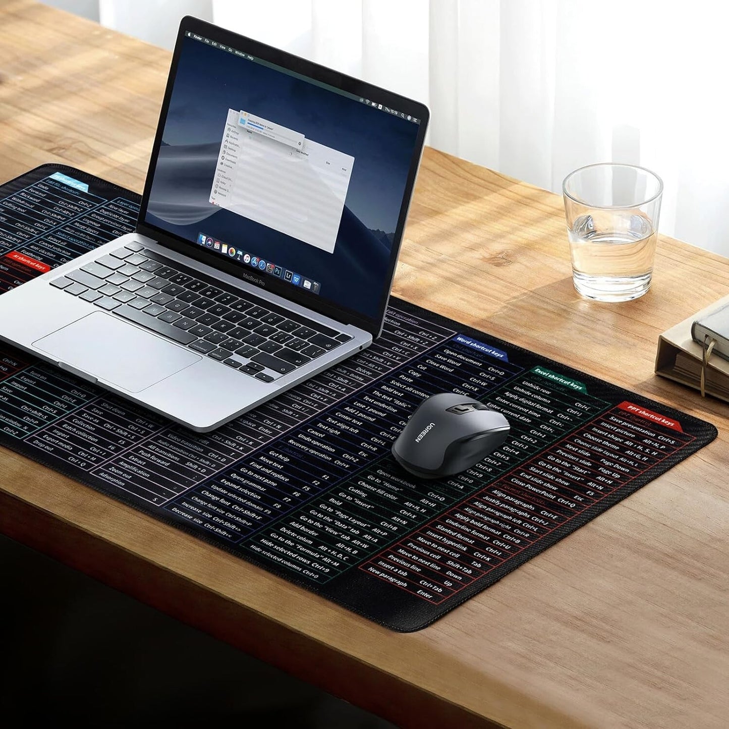 Super Large Excel Shortcut Mouse Pad and Desk Mat