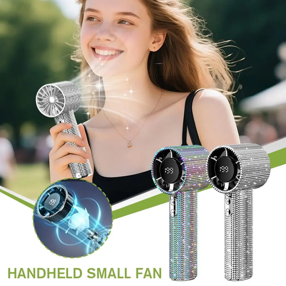 DiamondBreeze Pro™ Icey-Wind Desktop Fan