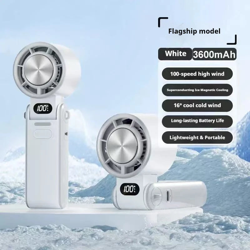 FrostFlow Pro™ Turbo-Ice Portable Air Cooler