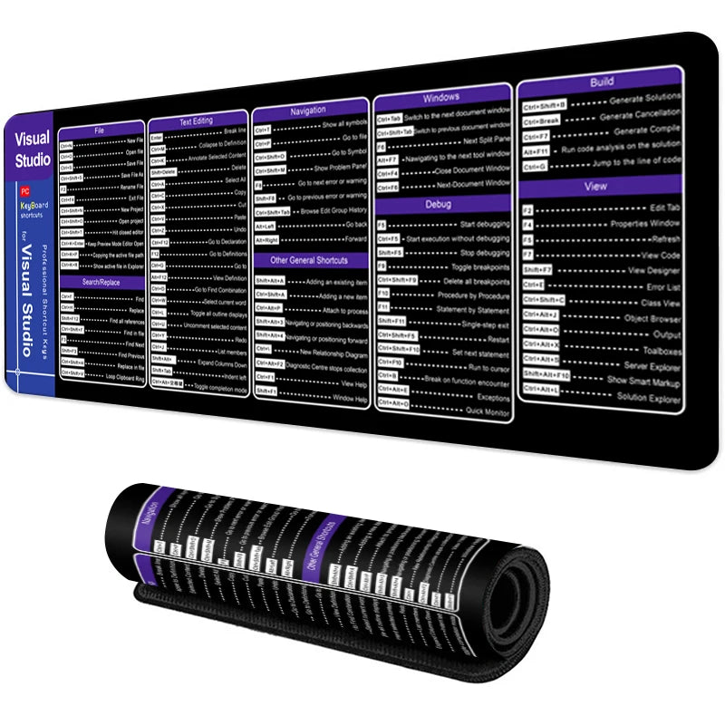 KeyFlow™ Shortcut Desk Mat