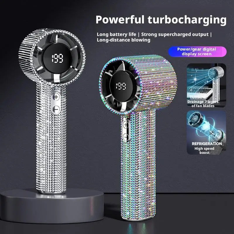 DiamondBreeze Pro™ Icey-Wind Desktop Fan