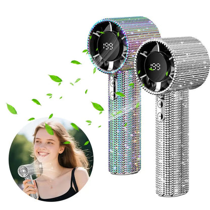 DiamondBreeze Pro™ Icey-Wind Desktop Fan