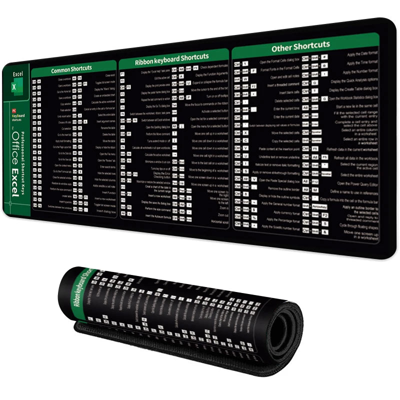 KeyFlow™ Shortcut Desk Mat