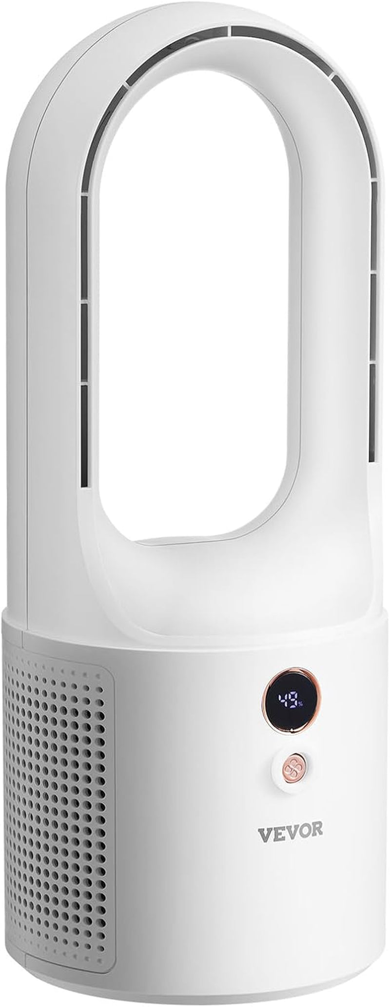 Desk Fan Bladeless, 12.99 Inch Portable Desk Fan, 6-Speed USB Quiet Cooling Smal
