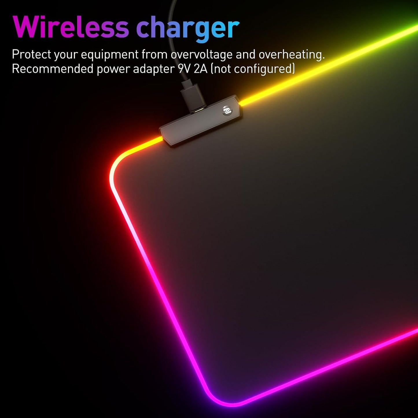 Large RGB LED Gaming Mouse Pad - Optimized Performance Surface