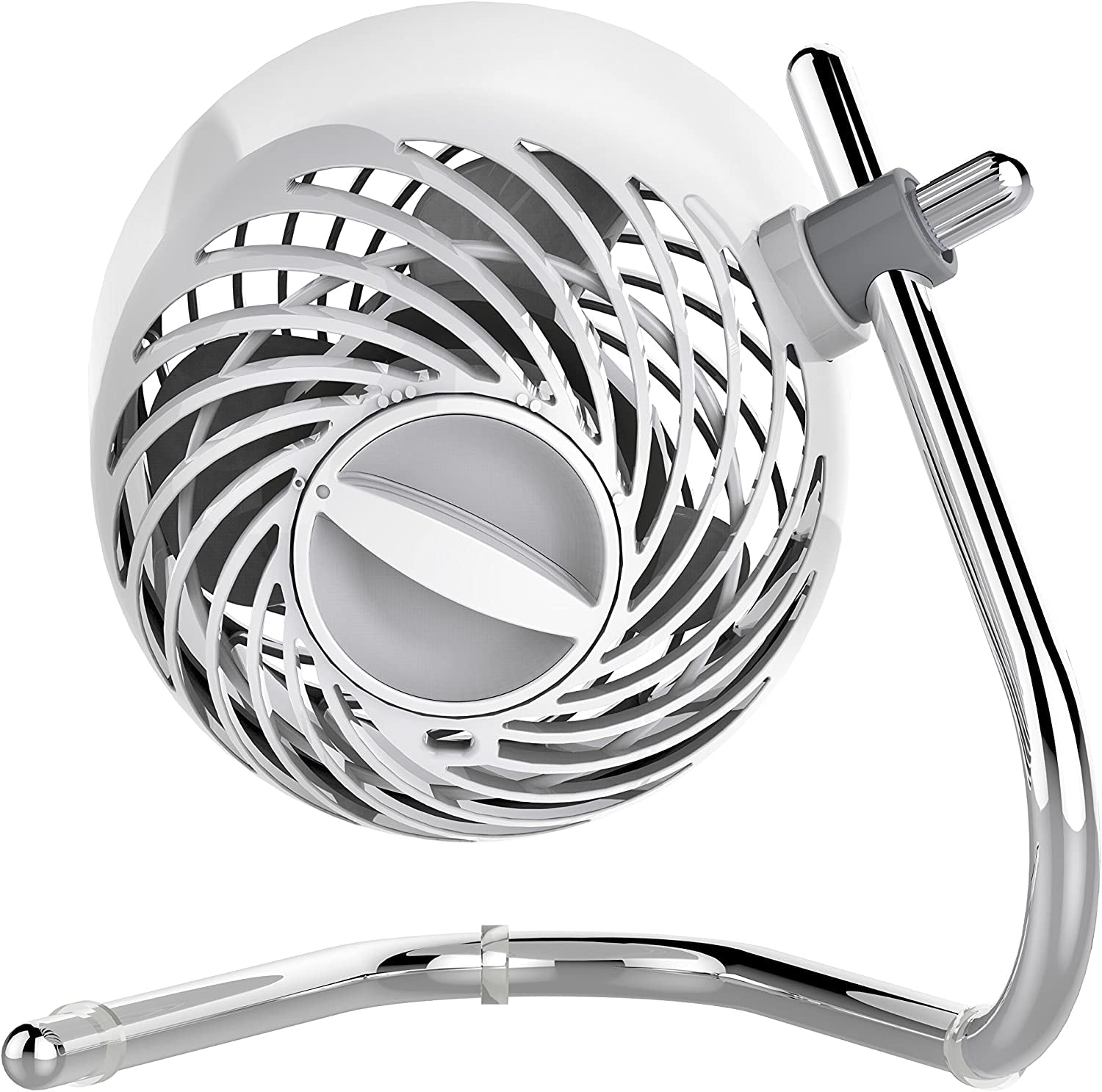 Pivot Personal Air Circulator, Portable, Desk Fan, Electric, Ice White