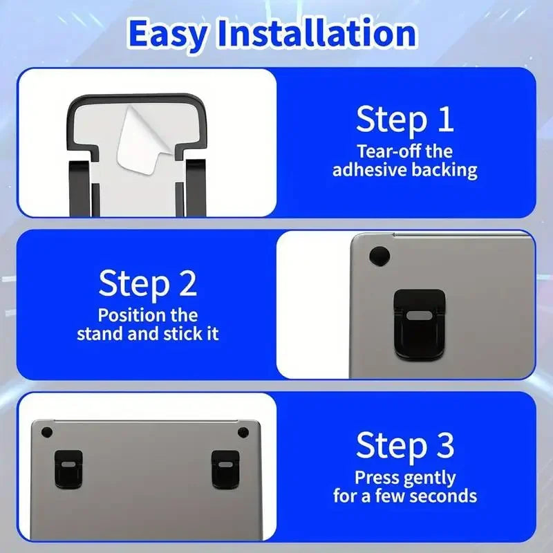 2Pcs/Set Laptop Stand for Computer Keyboard Stand Riser Mini Portable Laptop Stands for Notebook