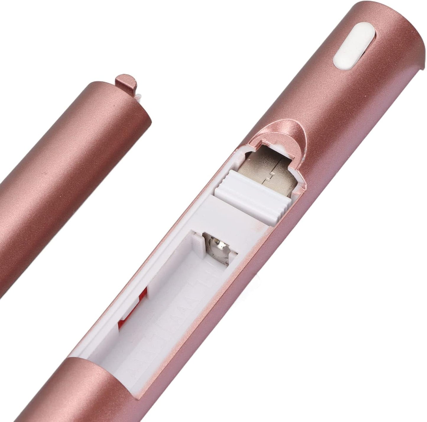 Keyboard Mouse Set 2.4G USB Thin Ergonomic Mute for Computer (Rose Gold)