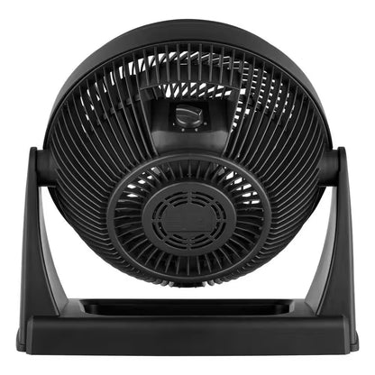 11 In. 3 Speed Portable Desk Fan in Black