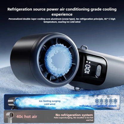 Rechargeable Portable Desk Fan with Ultra Quiet Operation and Strong Airflow, Foldable Handheld Design, 90° Adjustable USB Fan for Office and Travel Use